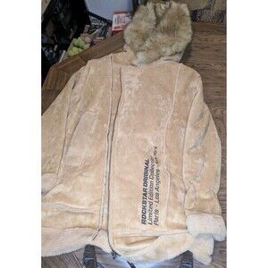 Rockstar Original Jacket Mens Designer Fur Coat Keagan 3.0 Small Size
